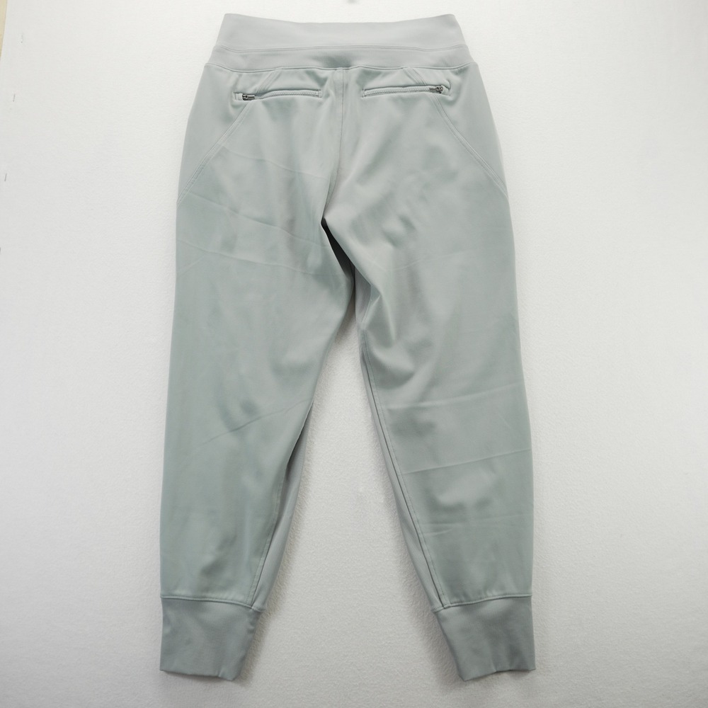 Athleta Venice High Rise Jogger Pants Grey High Rise Ribbed Cuff Womens M - Picture 9 of 10